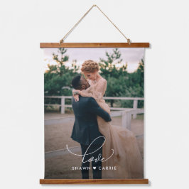 Simple Love Photo Wall Tapestry Hangend Wandkleed