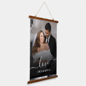 Simple Love Photo Wall Tapestry Hangend Wandkleed (Gebogen)