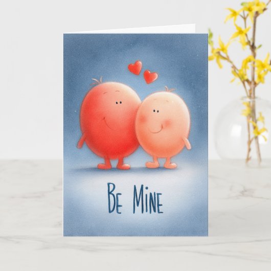 Simple Love Valentine Card Kaart (Gele Bloem)