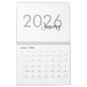 Simple Luxury Design Calendar Kalender (Jan 2026)