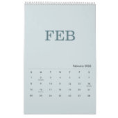 Simple Luxury Design Calendar Kalender (Feb 2026)