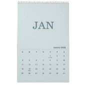 Simple Luxury Design Calendar Kalender (Jan 2026)