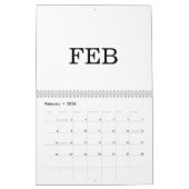 Simple Luxury Design Calendar Kalender (Feb 2026)