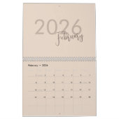 Simple Luxury Design Calendar Kalender (Feb 2026)