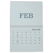 Simple Luxury Design Calendar Kalender (Feb 2026)