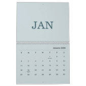 Simple Luxury Design Calendar Kalender (Jan 2026)