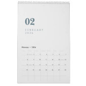 Simple Luxury Design Kalender (Feb 2026)