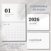 Simple Luxury Design Kalender