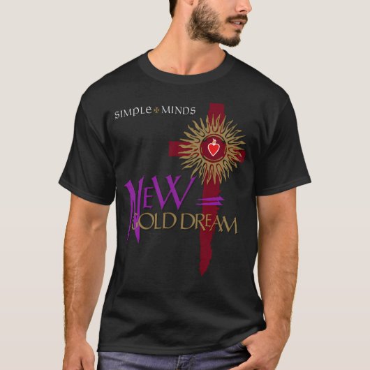 Simple Minds - Nieuwe Gouden Droom T-shirt (Voorkant)