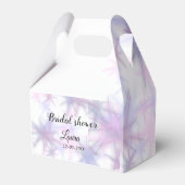 Simple minimal add name bridal shower bride throw bedankdoosjes (Achterkant)