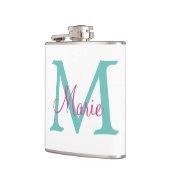 simple minimal add name monogram green pink blue t heupfles (Links)
