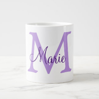 simple minimal add name monogram pink red   throw  grote koffiekop