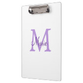 simple minimal add name monogram pink red throw klembord (Links)