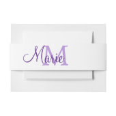 simple minimal add name monogram pink red   throw  uitnodigingen wikkel (Voorkant Voorbeeld)