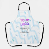 simple minimal add your logo/design here text pos schort (Voorkant)