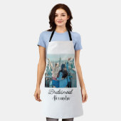 simple minimal add your name photo bridesmaid name schort (Gedragen)