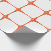 Simple minimal add your photo text glitter sparkle cadeaupapier (Hoek)