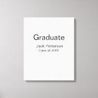 Simple Minimal afstuderen Add Name Modern Class