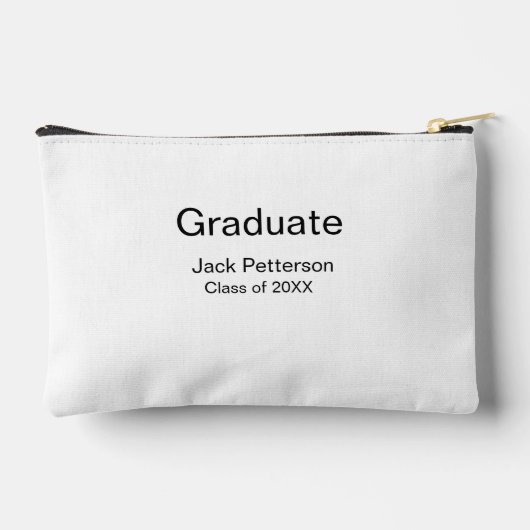 Simple Minimal afstuderen Add Name Modern Class Etui (Achterkant)