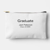 Simple Minimal afstuderen Add Name Modern Class Etui (Voorkant)