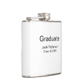 Simple Minimal afstuderen Add Name Modern Class Heupfles (Rechts)