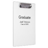 Simple Minimal afstuderen Add Name Modern Class Klembord (Rechts)