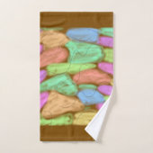 simple minimal custom add your logo address websit bad handdoek (Handdoek)