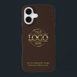 Simple Minimal Custom Business Company Logo iPhone 16 Hoesje<br><div class="desc">Showcase your brand with this custom business logo iPhone case — designed for professionals, entrepreneurs, and small business owners who want to promote their company in a sleek and modern way. This personalized iPhone case features your company logo, business name, or tagline, making it a perfect promotional item or corporate...</div>