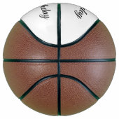 SIMPLE MINIMAL.CUTIE ADD NAME BABY happy birthday  Basketbal (Rechts)