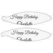 SIMPLE MINIMAL.CUTIE ADD NAME BABY happy birthday  Basketbal (Panelen)