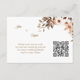 Simple Minimal Enclosure Card Informatiekaartje