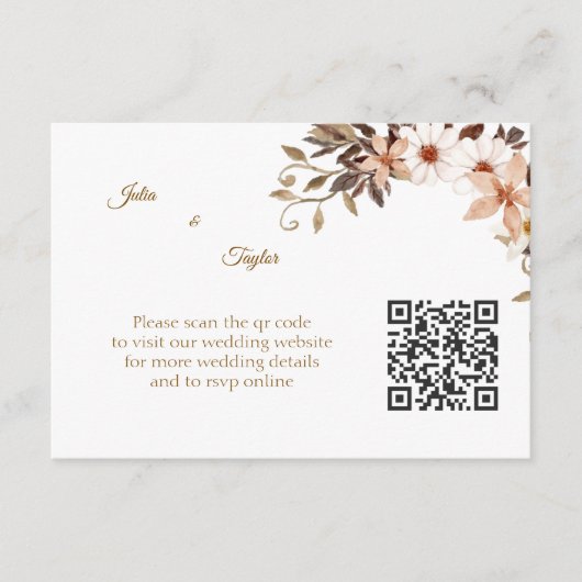 Simple Minimal Enclosure Card Informatiekaartje (Voorkant)