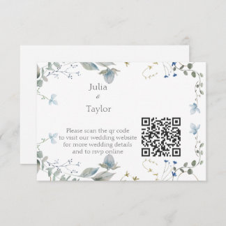 Simple Minimal Enclosure Card Informatiekaartje