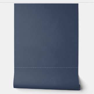simple minimal solid color custom blue gray rich behang