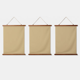 simple minimal solid color custom orange gray boho hangend wandkleed