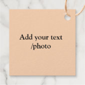 Simple Minimal Voeg uw logo-tekstgegevens toe foli Bedankjes Labels (Achterkant)