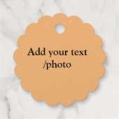 Simple Minimal Voeg uw logo-tekstgegevens toe foli Bedankjes Labels (Achterkant)