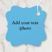 Simple Minimal Voeg uw logo-tekstgegevens toe foli Bedankjes Labels (Achterkant)