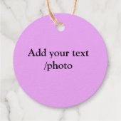 Simple Minimal Voeg uw logo-tekstgegevens toe foli Bedankjes Labels (Achterkant)