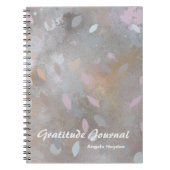 Simple minimalist elegant  chic boho trendy spiral notitieboek (Voorkant)