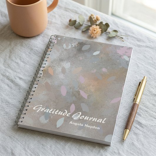 Simple minimalist elegant  chic boho trendy spiral notitieboek