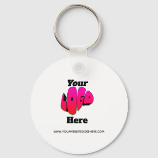 Simple Minimalist Logo Promotional Business  Sleutelhanger
