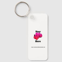 Simple Minimalist Logo Promotional Business  Sleutelhanger