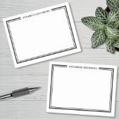 Simple Minimalist Monogram Post-it® Notes