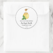 Simple Mint Infused Honey Label (Tas)