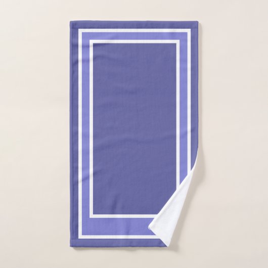 Simple Modern Blue Irish Bad Handdoek (Handdoek)