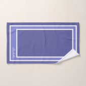 Simple Modern Blue Irish Bad Handdoek (Handdoek)