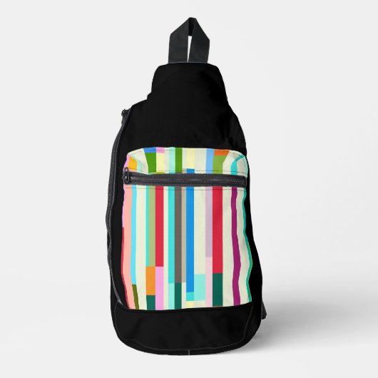 Simple modern body bag sling bag (Voorkant)