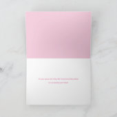 Simple Modern Bright and Cheery Birthday Card Kaart (Binnen)