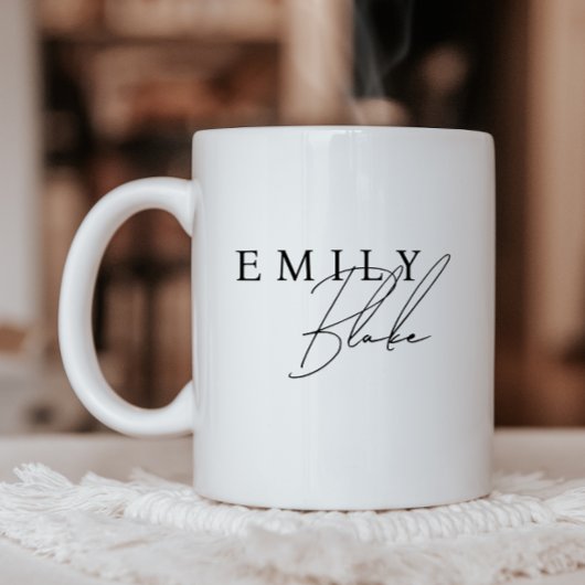 Simple Modern Business Mug With Logo Koffiemok